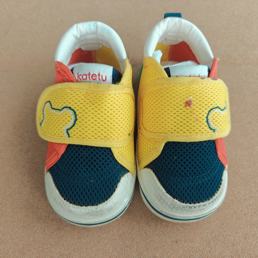 Kids Yellow and Blue Shoes